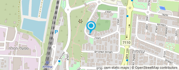 מפת הגעה אל ד"ר קוז'ינסקי יעל ואלן