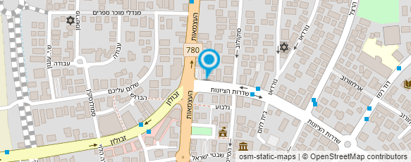 מפת הגעה אל סלון סריגה שולה