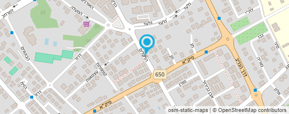 מפת הגעה אל ד"ר ספונר רוזאנה מפת הגעה אל ד"ר ספונר רוזאנה