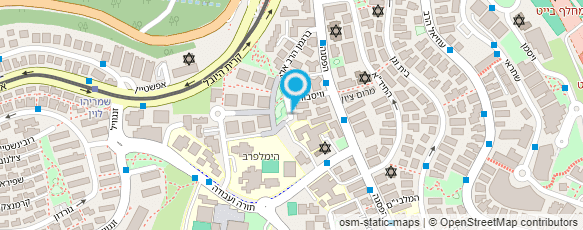 מפת הגעה אל ד"ר גולדמן ירוחם פישל