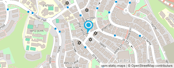 מפת הגעה אל קיוסק דני