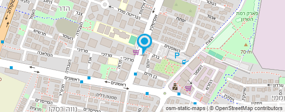 מפת הגעה אל הירקניה של ציפי