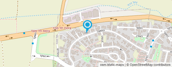 מפת הגעה אל מסגרית הדקל