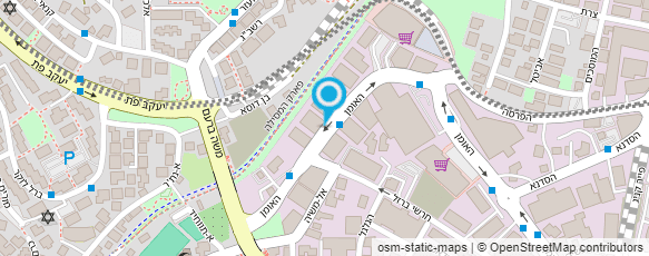 מפת הגעה אל המרכז לחומרי ניקוי