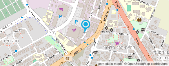 מפת הגעה אל נגרית א.ק. אליעזר את מיכאל