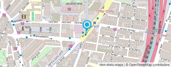 מפת הגעה אל מרכז האופניים