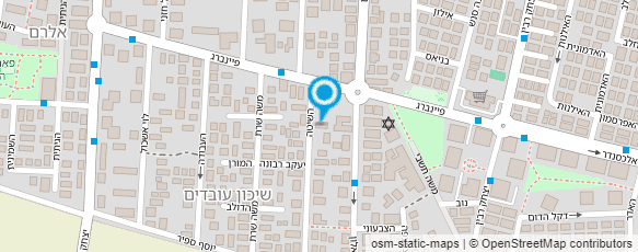 מפת הגעה אל גן הכיף של אליס