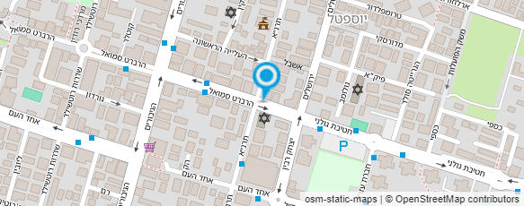 מפת הגעה אל גן מזל