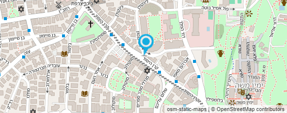 מפת הגעה אל נתנאל ל. גרבר