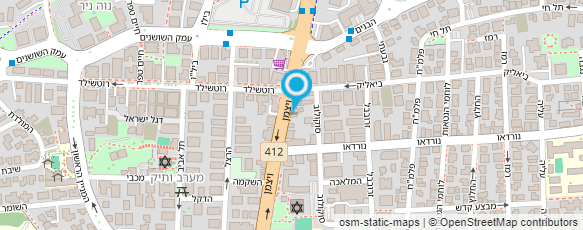 מפת הגעה אל הפיצוחים של דודי