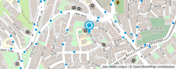 מפת הגעה אל בית יעקב "עזרת תורה"