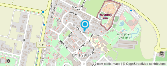 מפת הגעה אל חפץ חיים