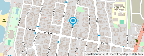 מפת הגעה אל גן הדס