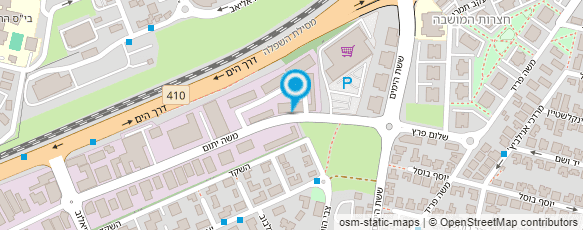 מפת הגעה אל צמיגי אסף רחובות