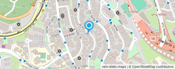 מפת הגעה אל יד עזרה