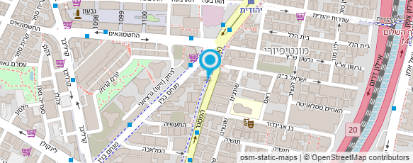 מפת הגעה אל אסי - מוסך המהיר