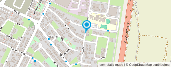 מפת הגעה אל חיים סייג נגריית רהיטים