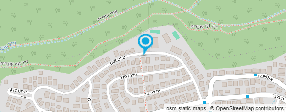 מפת הגעה אל ד"ר גיפס דניאל