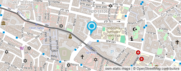 מפת הגעה אל קיוסק כהן יהושוע