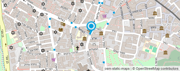 מפת הגעה אל מינימרקט שץ