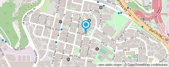 מפת הגעה אל גליצר שמעון מפת הגעה אל גליצר שמעון