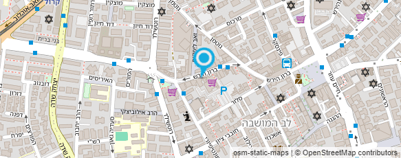 מפת הגעה אל מרכז התיקים רחלי