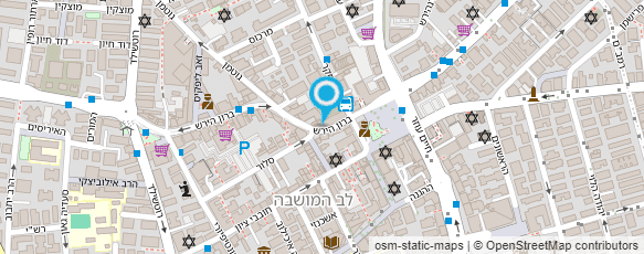 מפת הגעה אל קיוסק ברוך הל