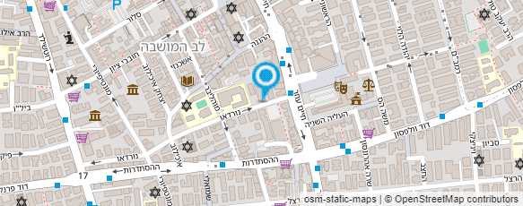 מפת הגעה אל ד"ר קלגנוב מיכאל