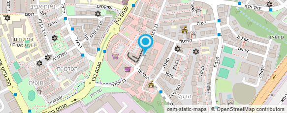 מפת הגעה אל מרכז החוטים