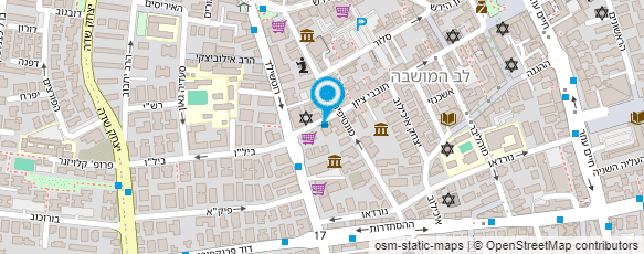 מפת הגעה אל מאפה קפה וסימפטיה