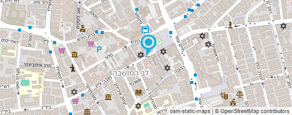 מפת הגעה אל תשמישי קדושה בסרטמן