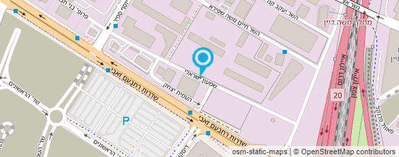 מפת הגעה אל א.א. פלסטו-ווק בע"מ