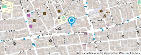 מפת הגעה אל פדיקור לרגליים פנינה