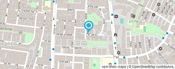 מפת הגעה אל גן שרה