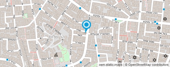 מפת הגעה אל כלים זילברברג