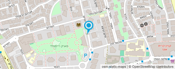 מפת הגעה אל הספריה העירונית "כותר פיס"