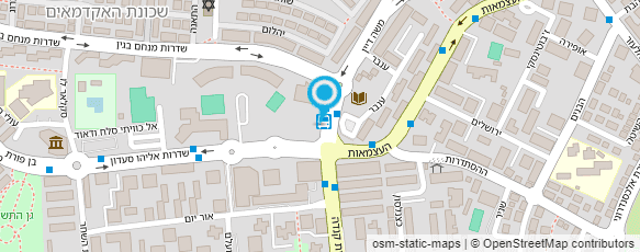 מפת הגעה אל MY ספריה עירונית