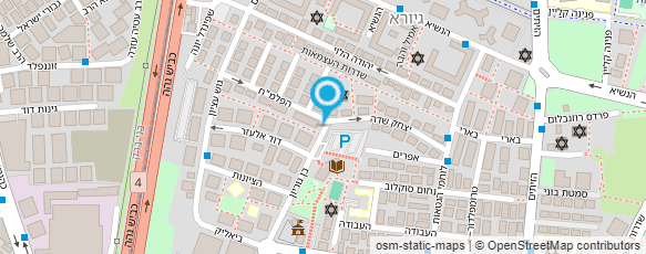 מפת הגעה אל ספרית "בית פיכמן"