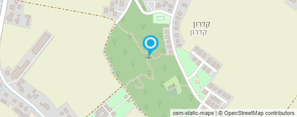 מפת הגעה אל קומפוסט קדרון