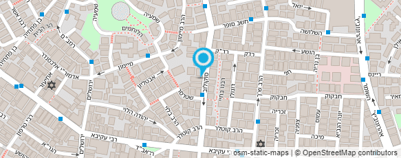 מפת הגעה אל מקור הפירות וירקות