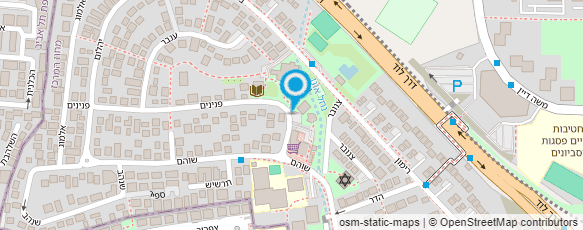 מפת הגעה אל הספריה הציבורית