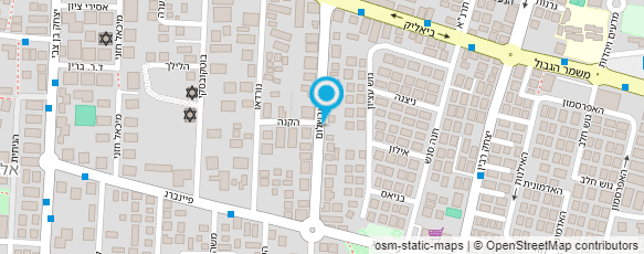 מפת הגעה אל ד"ר רבקה בר דוד