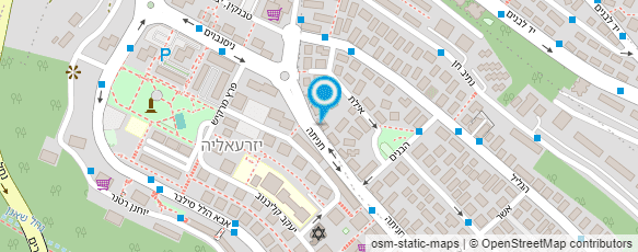 מפת הגעה אל ד"ר ודס אריה