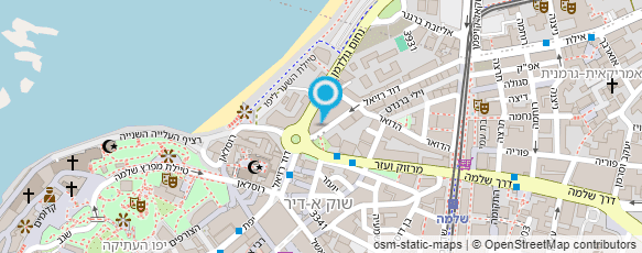 מפת הגעה אל מסעדה אותנטית חאג' כחיל