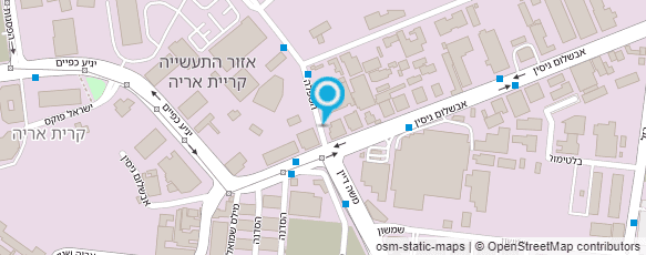 מפת הגעה אל אביחי ציוד צביעה והתזה בע"מ