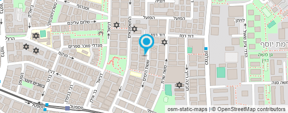 מפת הגעה אל מנחם-יורם