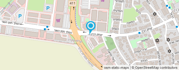 מפת הגעה אל מוסך ברחובות מיטב