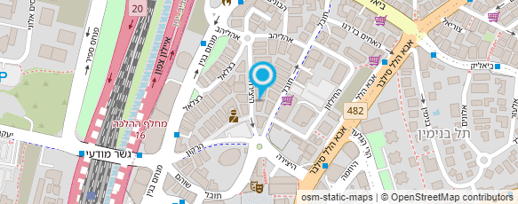 מפת הגעה אל מרחב אבטחה שמירה ניקיון ושרותים בע"מ