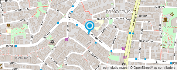 מפת הגעה אל אומן השיער אלי