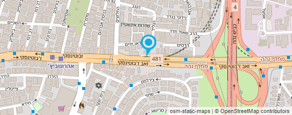 מפת הגעה אל סגי יבוא מכונות שטיפה